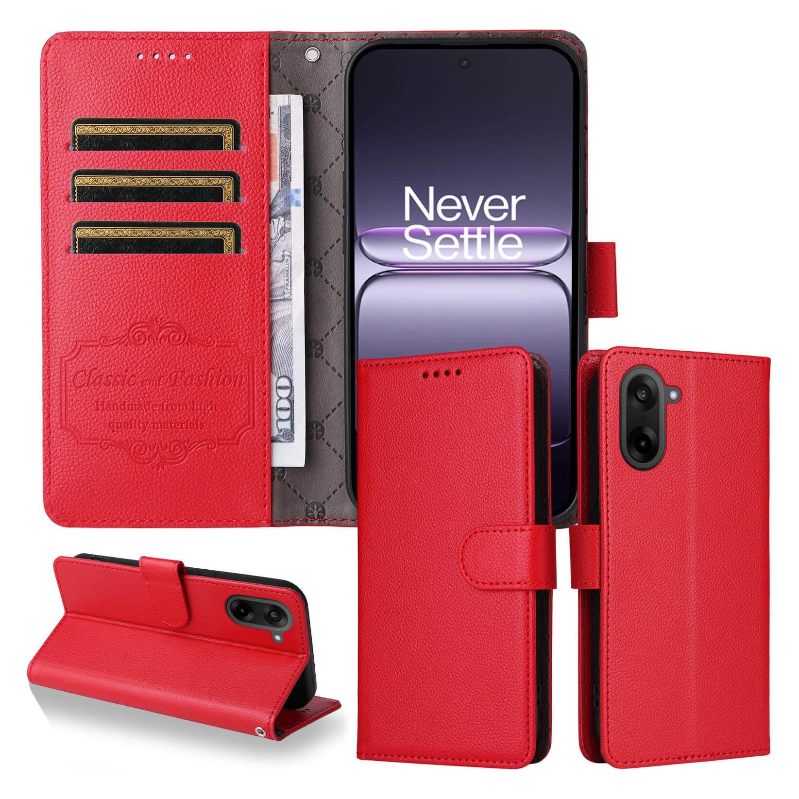 Cover-Discount OnePlus Nord CE5 - Lederoptik-Hülle mit strukturierter Oberfläche (OnePlus Nord CE5) (66331968)