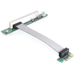 DELOCK Riser Card PCIe x1 -> PCI 32bit 5v flexibles Kabel