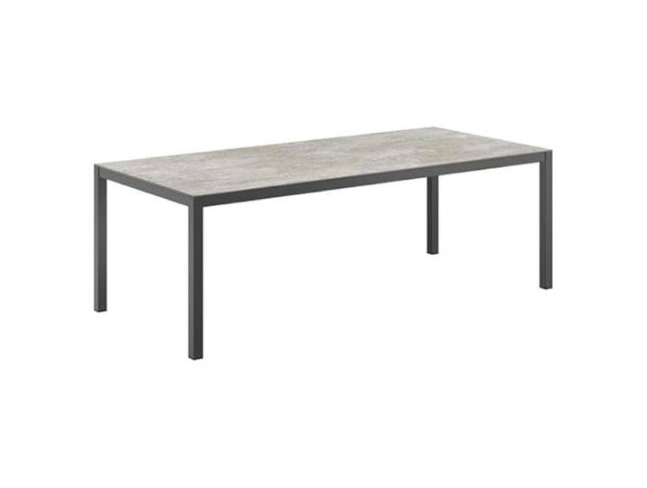 OUTLIV. Gartentisch, 220x100x75,8 cm, Aluminium Aluminium, rechteckig, 220x100x75,8 cm, Anthrazit/Keon, für Garten und Terrasse