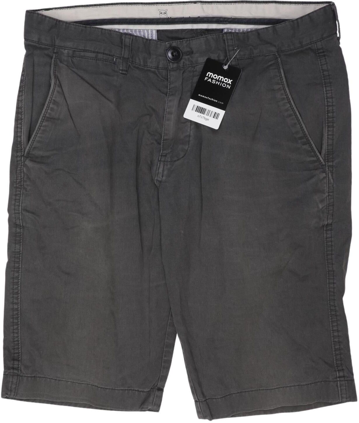 Knowledge Cotton Apparel Herren Shorts, Grau, Gr. W32, Baumwolle - Second Hand