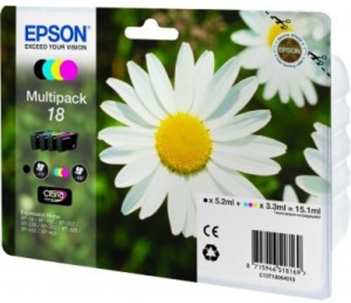 Epson 18 (T1806) Multipack 4 colores