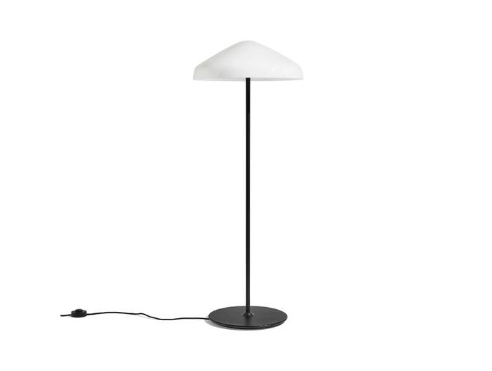 HAY Pao Glass lampe sur pied White opal glass