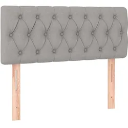vidaXL, Boxspringbett, Lucan (Knopfheftung Design) (90 x 200 cm)