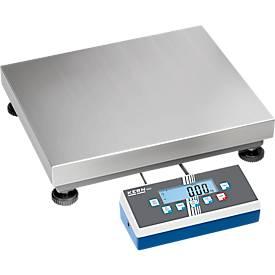 KERN Paketwaage EOC 60K-3L – hochpräzise Plattformwaage mit grosser Fläche, Wägebereich 30/60 kg, IP65