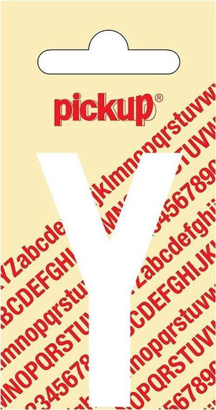 Nobel Sticker Plakletter Y Wit Pickup