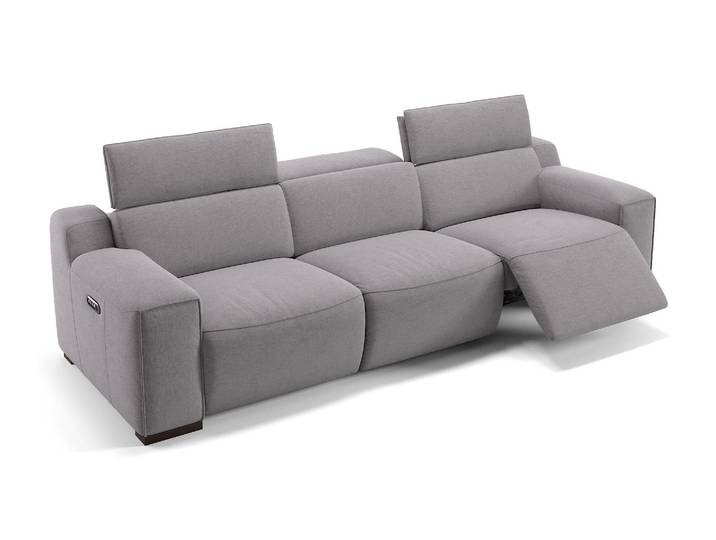 Stoff 3-Sitzer XXL LORETO Relax Sofa Couch