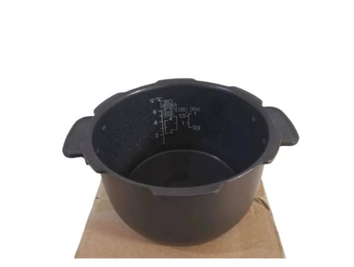 3L Keramik-Kristall-Innentopf, Schwarzer Kristall, Passend For Modelle: N0680SR, P0610FD, N0660SR, Reiskocher