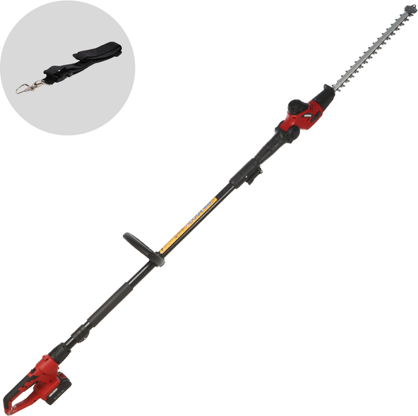 Geotech X-Line PH-20V - Akku-Heckenschere mit Verlängerungsschaft - OHNE AKKU UND LADEGERÄT