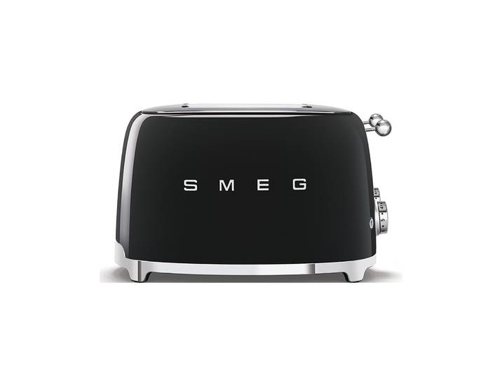 Smeg TSF03BLEU broodrooster 4x4, zwart