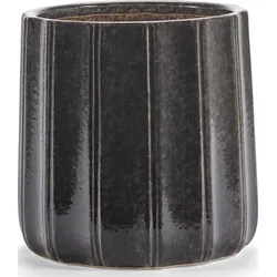 Glazed Shades Übertopf 27 cm, braun