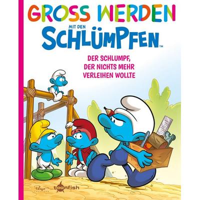 Groß werden mit den Schlümpfen: Der Schlumpf, der nichts mehr verleihen wollte, Gebundene Ausgabe von Peyo,Falzar, Splitter-Verlag, 978-3-9872171-4-2