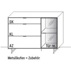 Wöstmann WM 2470 Sideboard 2343