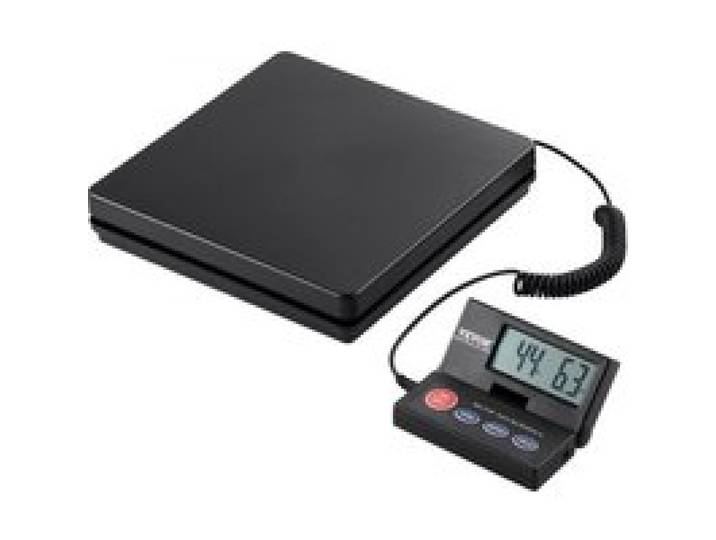 VEVOR Plattformwaage 10g-50kg Paketwaage 2g Genauigkeit Digitalwaage kg/lbs/lbs:oz/g Zählwaage 250x250x43mm ABS-Gehäuse Tara-/Hold-Funktionen AC/DC-Netzteil Industriewaage Briefwaage Waage