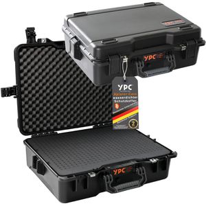 YPC Transportkoffer Xplorer Case XL abschließbar, Kunststoff, mit Schaumstoff, wasserdicht (IP67), 53 x 18 x 40cm