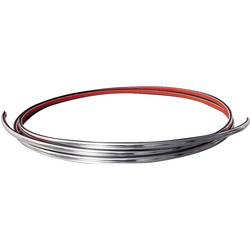 Eufab 30181 Auto Zierleiste Chrom (L x B) 3 m x 7 mm