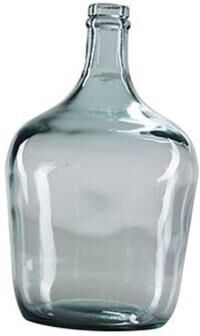 BIDK Home Clear Smooth Recycled Glass Carafe 4L- ST - Clear