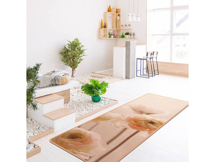 Läufer/Yogamatte Zarter Strauch 183 x 61cm Pink