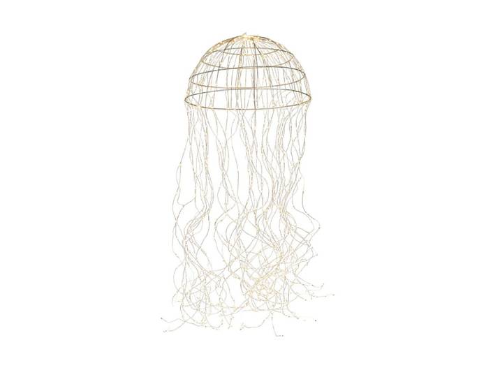 Lustre argent fer h170xl60xl60cm
