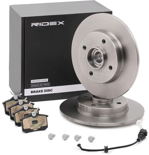RIDEX 3405B0165 Brake discs and pads set