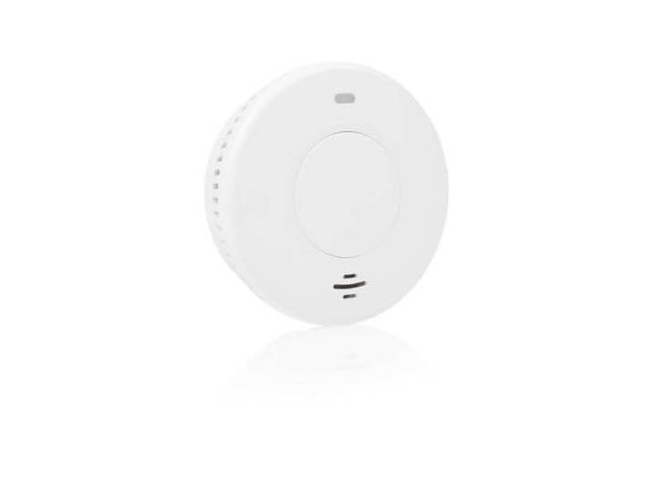 Smartwares Rookmelder - Q Label - Verzegelde batterij voor 10 jaar - Optische sensor - Verlichte indicatoren - Testknop - Stille functie - FSM-12001