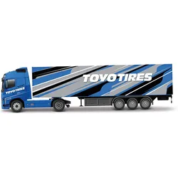 Bburago 18-31461B StreetFire - Modelltruck - Volvo FH16 mit Auflieger (Maßstab 1:43)