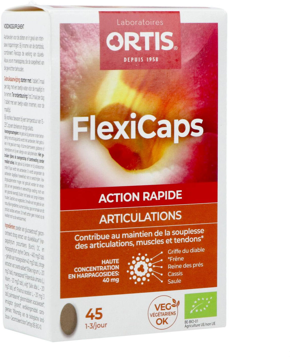 Ortis Flexicaps Bio 45 comprimés