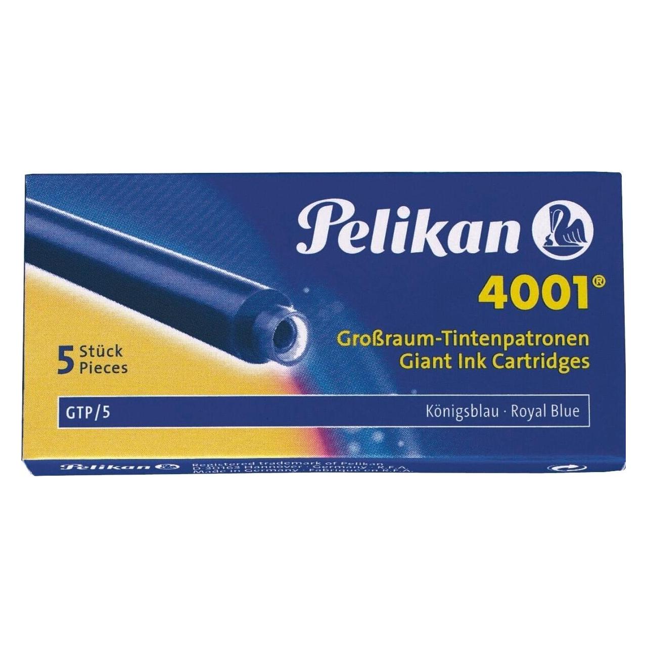 Pelikan 4001 Gtp/5 (Blau, 5 Stk.) (310748)