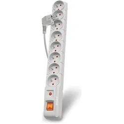 Acar, Steckdosenleiste, S8 (8x, CEE 7/3, 3 m)