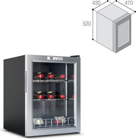 Vitrifrigo Cantinetta vino a compressore DCW46