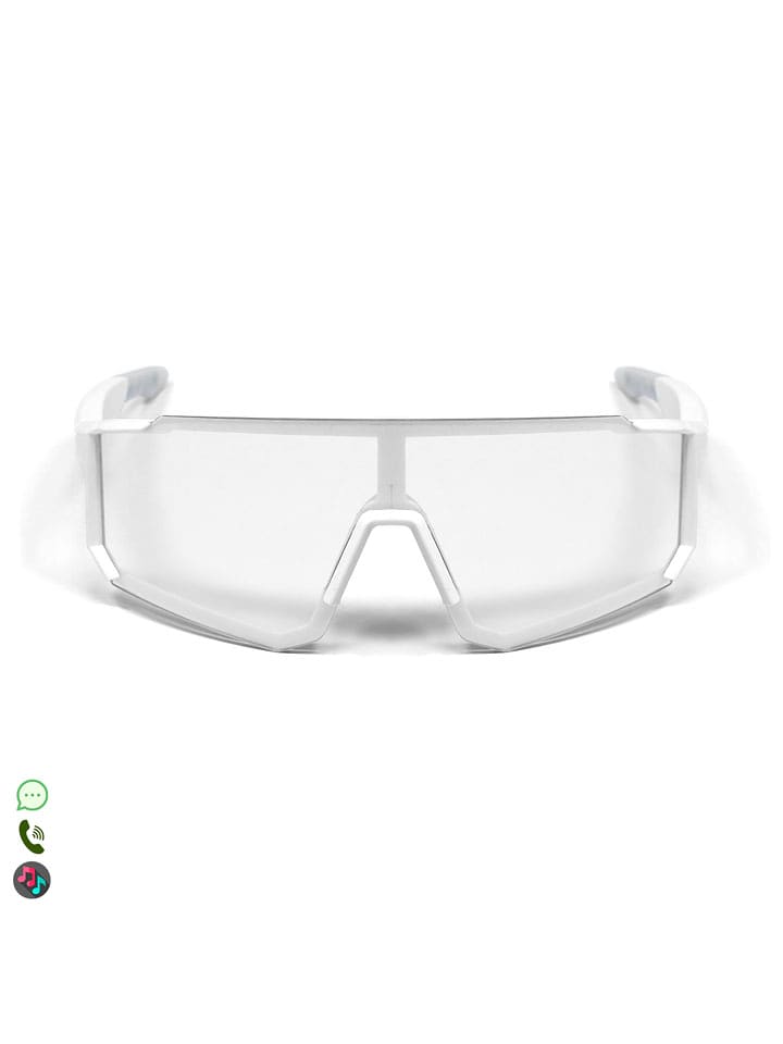 DAM Sport-Smart-Brille "QY01" in Weiß - onesize