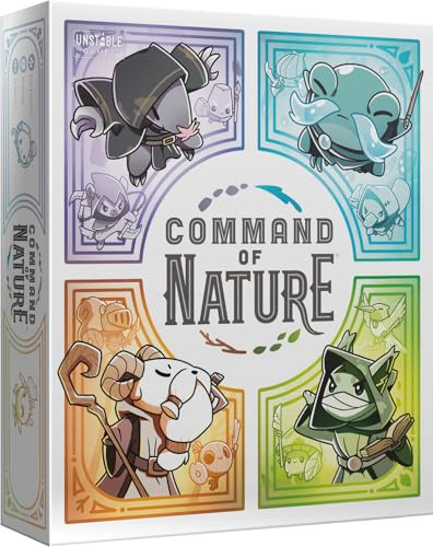 Asmodee TeeTurtle Command of Nature kaartspel voor 2 tot 4 spelers