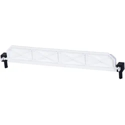 f-tronic 7110330 Hutschiene ZSHSK2, Kunststoff, für Steuerquerverdrahtung