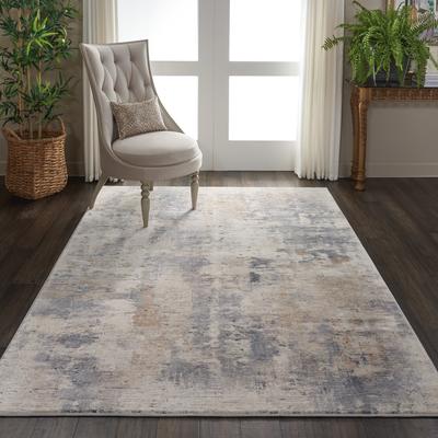 Nourison Rustic Textures Modern Transitional Abstract Area Rug