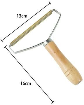 Inspire Curations Reusable Lint & Pet Hair Remover Brush Portable Fabric & Sofa Cleaning Tool stainless Steel