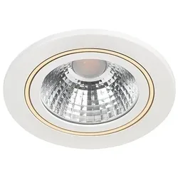 Nordlux LED Downlight ALEC Einbauleuchte, rund, 6,1W, 3000K, 480lm, IP20/IP44, dimmbar, weiß NORD-2110350101