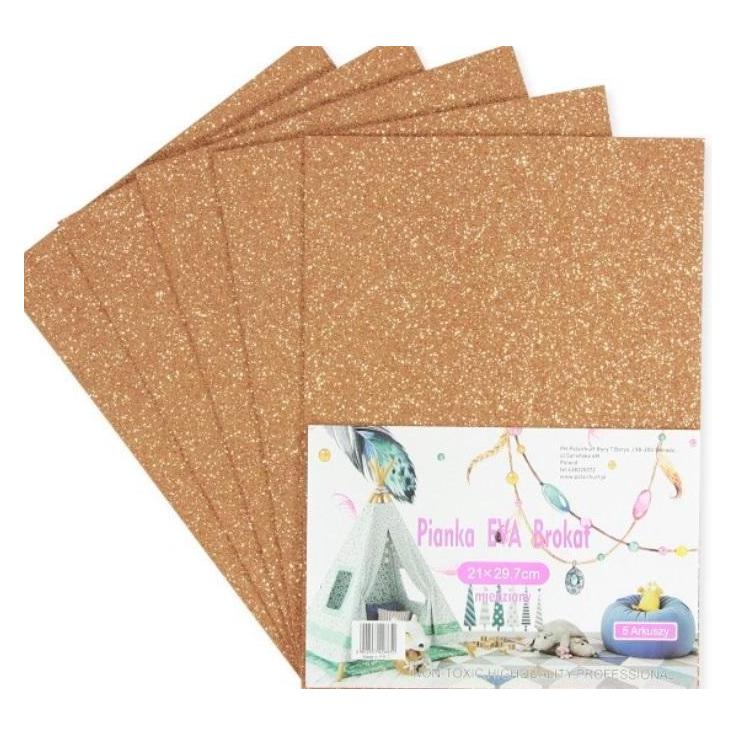Penword Kupfer Glitzerschaum 21x29,7cm 5 Stk (5x) (47593449)