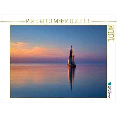 CALVENDO Puzzle Der Horizont erwacht langsam, still, wie der Frühling selbst | 1000 Teile Lege-Größe 64x48cm Foto-Puzzle für glückliche Stunden,