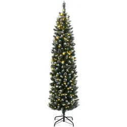 vidaXL, Weihnachtsbaum, Merle (Mit LEDs) (210 cm)