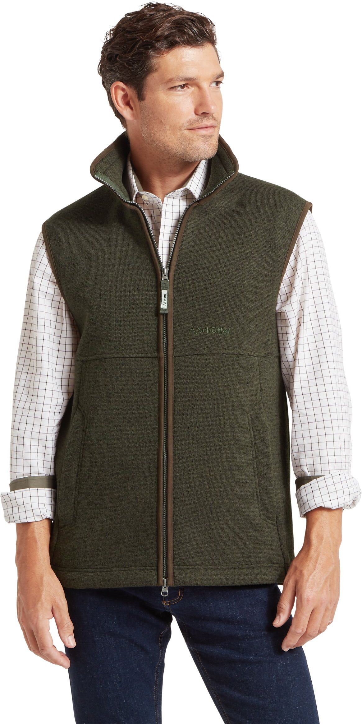 Schöffel Country Ashton Gilet - Green - Size 46 - Men