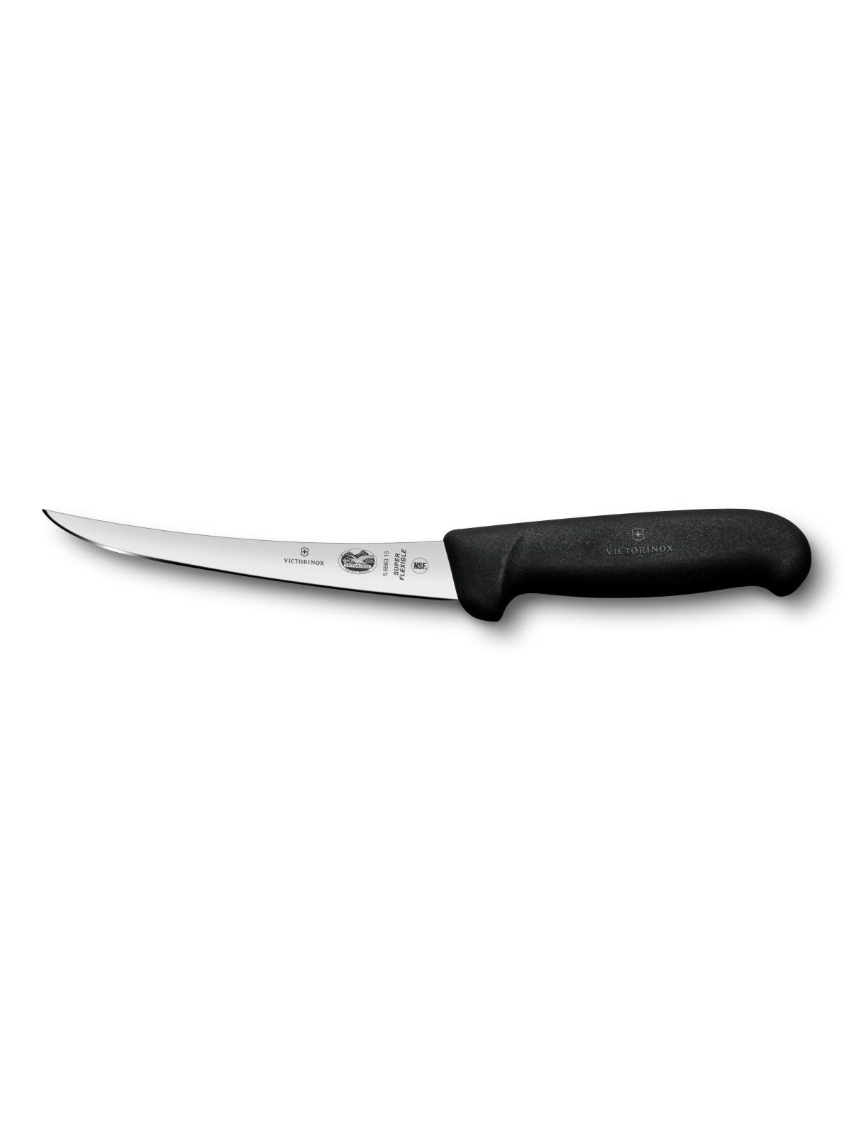 Victorinox Super Flexible Fibrox Pro Boning Knife - 15 cm - Black