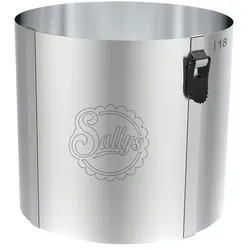 Sallys Tortenring  Sallys , silber , Edelstahl , Maße (cm): H: 20