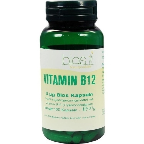 Bios Medical Services Vitamin B12 3 [my]g Bios Kapseln 06054741