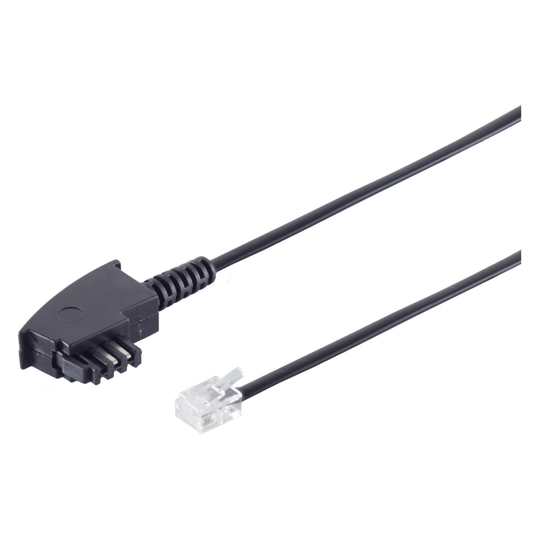 Shiverpeaks S/CONN maximale Konnektivität Telefonanschlusskabel-TAE F-Stecker auf Westernstecker 6/2 DEC, TAE/NT (70000-6)