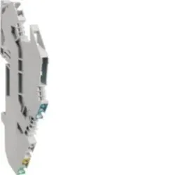 Hager KYA02I3 Dreileiterklemme 2,5mm2, 1xDurchgang L, 1xN-Trennung, 1xPE (N-Trennung über SaS)