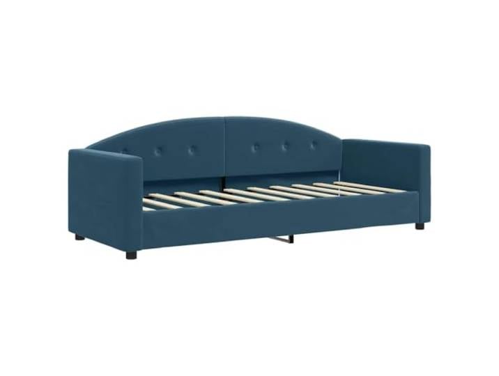 vidaXL Tagesbett Blau 80x200 cm Samt