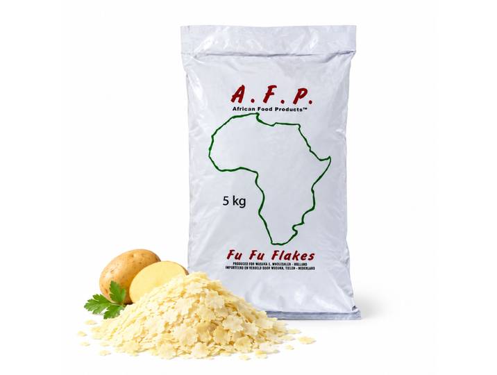 A.F.P. Flocons de pomme de terre fufu jaunes 5 kg