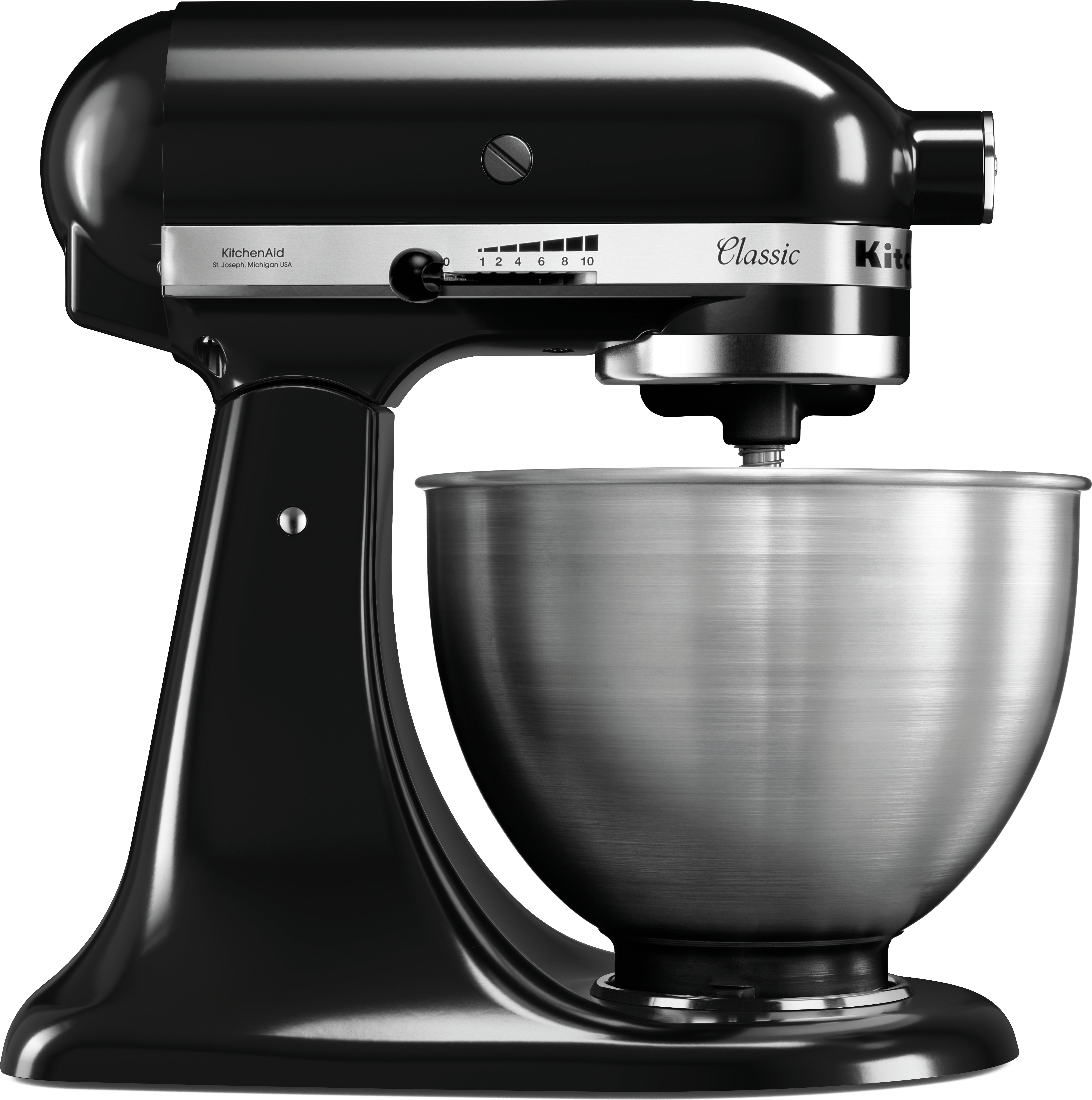 KitchenAid 5K45SSEOB, schwarz, 4,28L