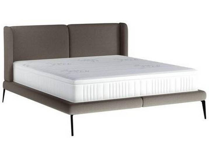 Livetastic Polsterbett, Dunkelgrau, Metall, Uni, 180x200 cm, Made in EU, Stoffauswahl, Schlafzimmer, Betten, Polsterbetten