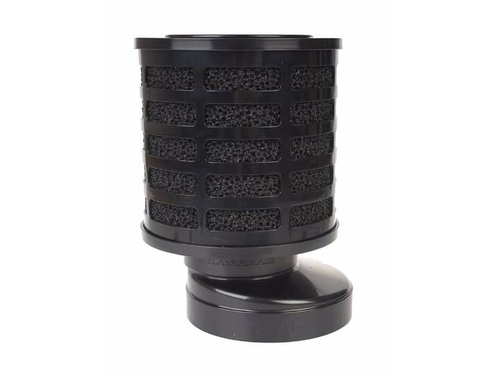 Wesco PlasmaMade Geruchsfilter rund kurz – Aktivkohlefilter/Umluftset Dunstabzug