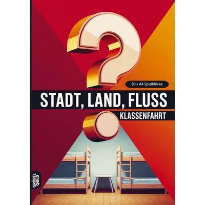 Stadt, Land, Fluss, Klassenfahrt, Taschenbuch von Grübelgold Rätselhefte, Grübelgold, 978-3-693-19287-0